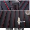 New 1PCS PU Leather Universal Car Seat Waterproof Mat Covers Breathable Luxury Cushion Car Seat Protector Cover Fits