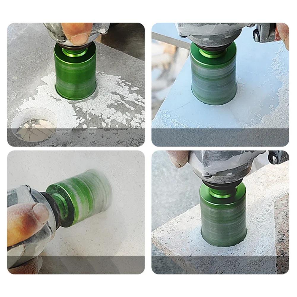 Pájené suché vrtáky 20-60mm Závit M10 Otvírák otvorů Vrtací bit Děrovka Keramická dlaždice Žula Mramor Otvírák otvorů Nástroje
