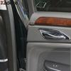 For Cadillac SRX 2010-2012 2013 2014 2015 2016 Stainless Steel Car Ide Inner Door Handle Bowl Cover Trim Interior Accessories