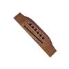 Exquisite Rosewood Acoustic Guitar Bridge Replacement Lower String Pillows 6 String Folk Guitar Bridge Enduring