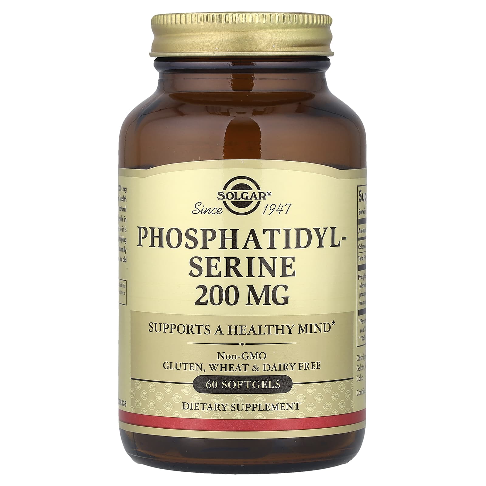 

Phosphatidylserine, 200Mg, 60 Softgels