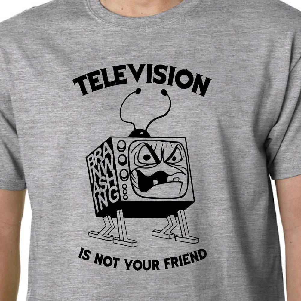 Television Is Not Your Friend t-shirt SYSTEM OF A DOWN GEEK FUNNY QUOTE WILLO 2XL