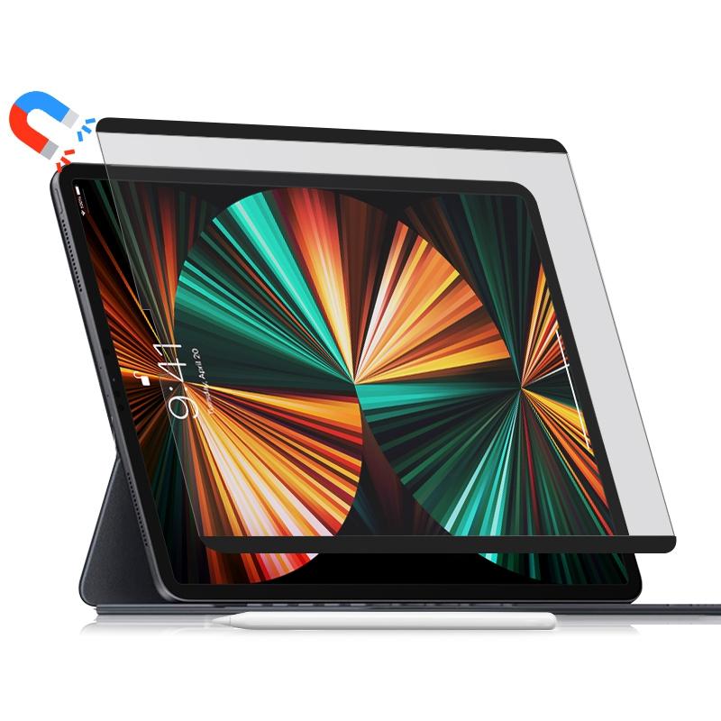 

For iPad Pro 12.9 (2022)/(2021)/(2020) Paper-like Screen Protector Paper-feel Magnetic Absorption Detachable Drawing Writing PVC Film