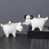 Cartoon Sheep Candle Holder Votive Tealight Candle Stand Living Room Bathroom Candlestick Decoration Table Centerpiece Ornament