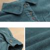 Chemises en Velours Côtelé Vêtements Femmes Vintage Ample Tops d'Automne Streetwear Femmes Simple Tout-Match Poches Style Coréen Chic Littéraire