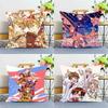 1 szt. Gorąca poszewka na poduszkę Anime Hetalia Axis Kwadratowa Sypialnia Sofa Rekreacja Wygodna poduszka Samochód Dekoracja domu