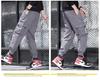Men's Trendy Cotton Joggers: Versatile Slim Fit Cropped Pants for Spring & Fall