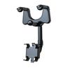 Suporte de telemóvel rotativo para carro preto