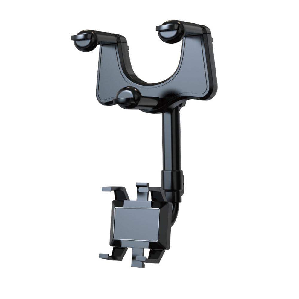 Car rotating mobile phone holder black