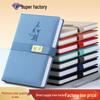Caderno A5 Personalizável em Couro Sintético com Logotipo - Caixa de Presente Premium para Reuniões de Negócios