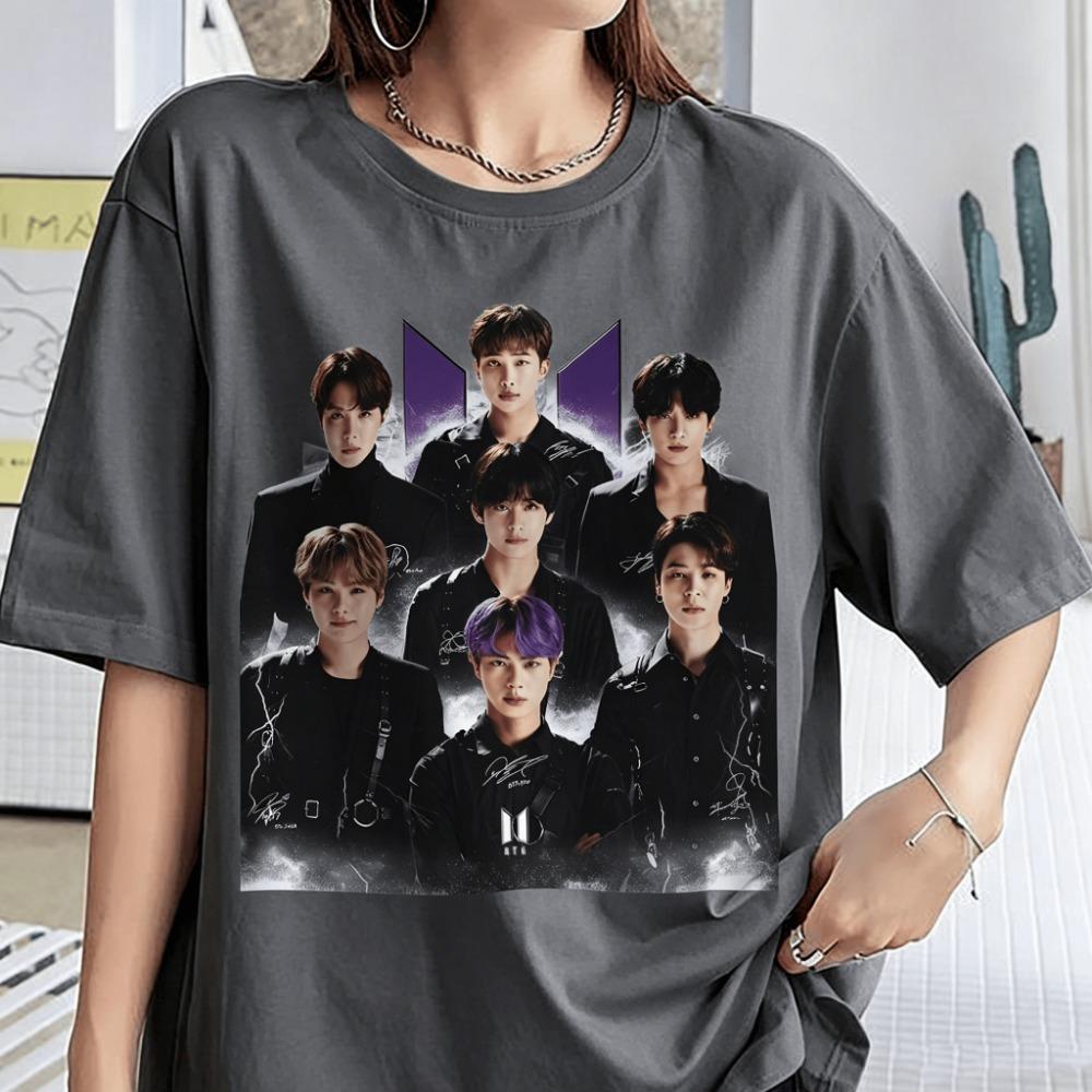 Inspiration T-shirt Idol Korean Pop Summer Fashion T-shirt