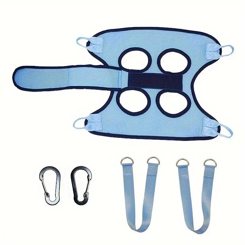 Pet Grooming Hammock with Comfort Grip - Anti Scratch & Bite Restraint Sling for Dogs & Cats, Small To Medium Pets