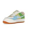 Nike  Air Force 1 Shadow Coconut Milk Blue Monarch Women Sneakers Multi-Color Aquarius-Blue Saturn-Gold DZ1847-103
