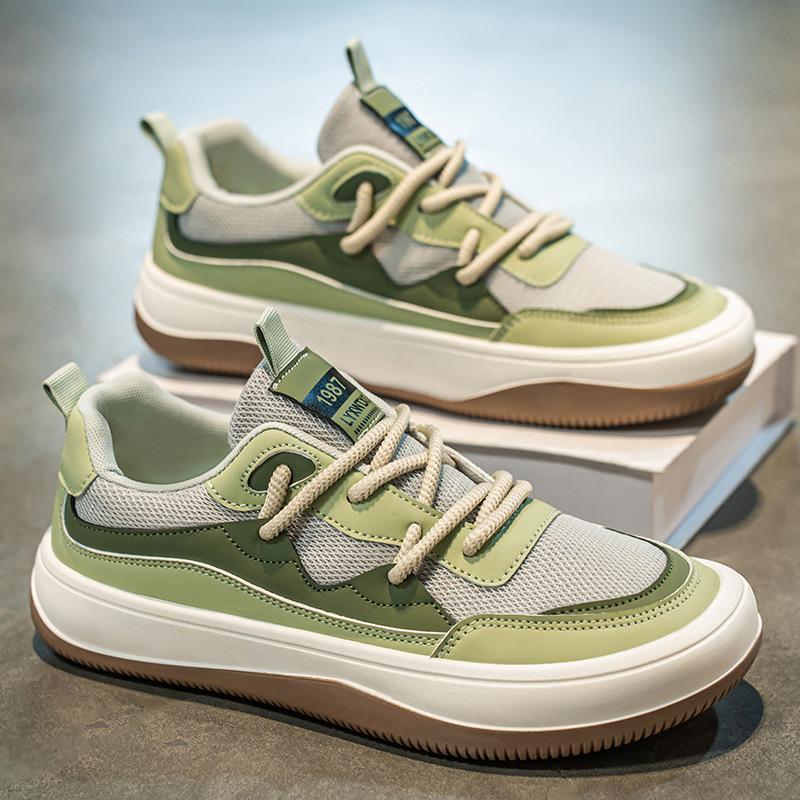 

Spot new casual men s shoes sports shoes summer breathable mesh shoes low-top teen trendy shoes fashion board shoes 39