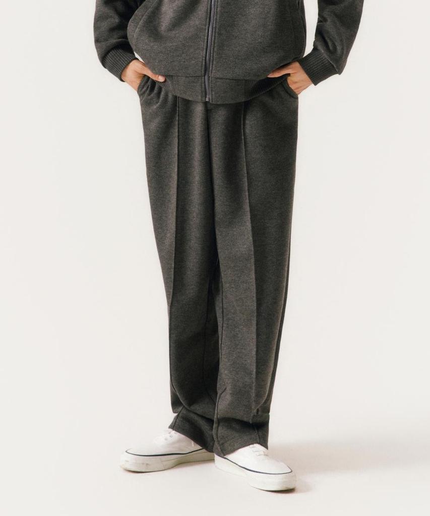 NOTIG Knitlike Sweatpants Charcoal Gray_Olw1Ptlp110Cg