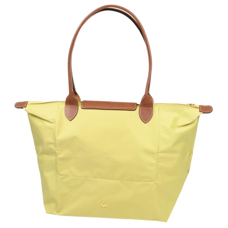 Longchamp Borsa a Tote Le Pliage Original L Pistacchio Unisex Borse a Tote Giallo L1899089244