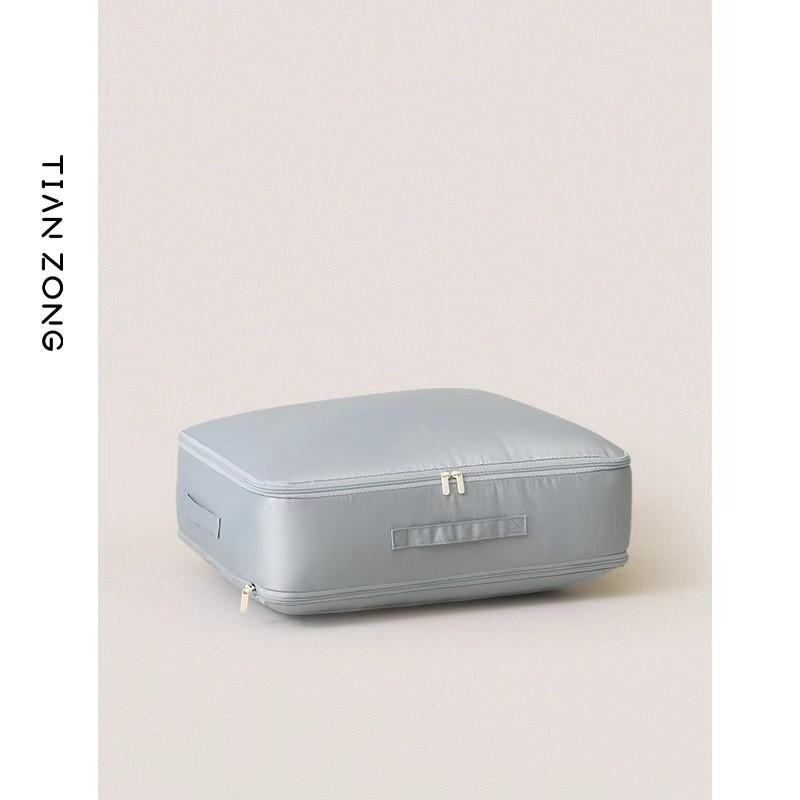 Polyester Quilted Duvet Storage Bag For Bedroom Organization And Travel Use