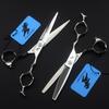 6.0 Inch Bearing Screw Model Hairdressing Scissors Barber Scissors Flat Scissors Bang Scissors Hairstylist Hair Salon Special