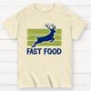 Really Fast Food Cotton Summer Casual Cool Loose T-Shirt