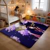 Fußmatte Weicher Flanellteppich Rutschfeste Saugfähige Matte für Badezimmer Schlafzimmer Heimdekoration N-Nurarihyon no Mago Anime