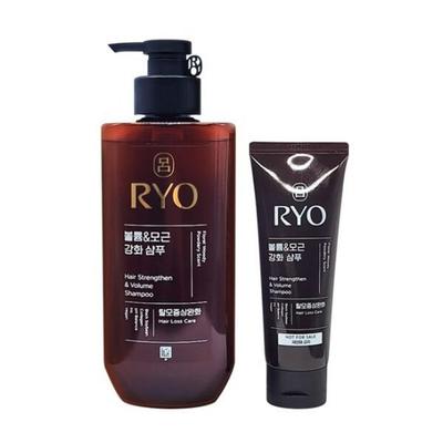 Ryo Heukun Hair Root Strengthening and Volume Care Shampoo 480ml + 112ml Set