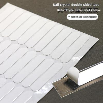 Clear Double-Sided Tape for Displaying Nail Art and Color Cards