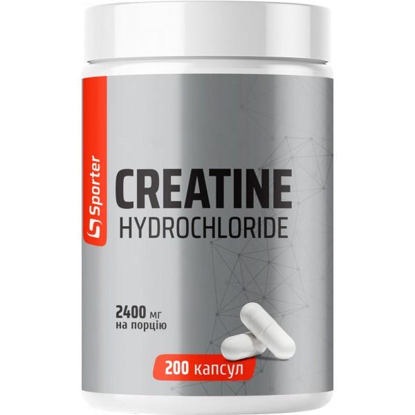 Sporter Creatine Hydrochloride 2400 Mg. - 200 Caps