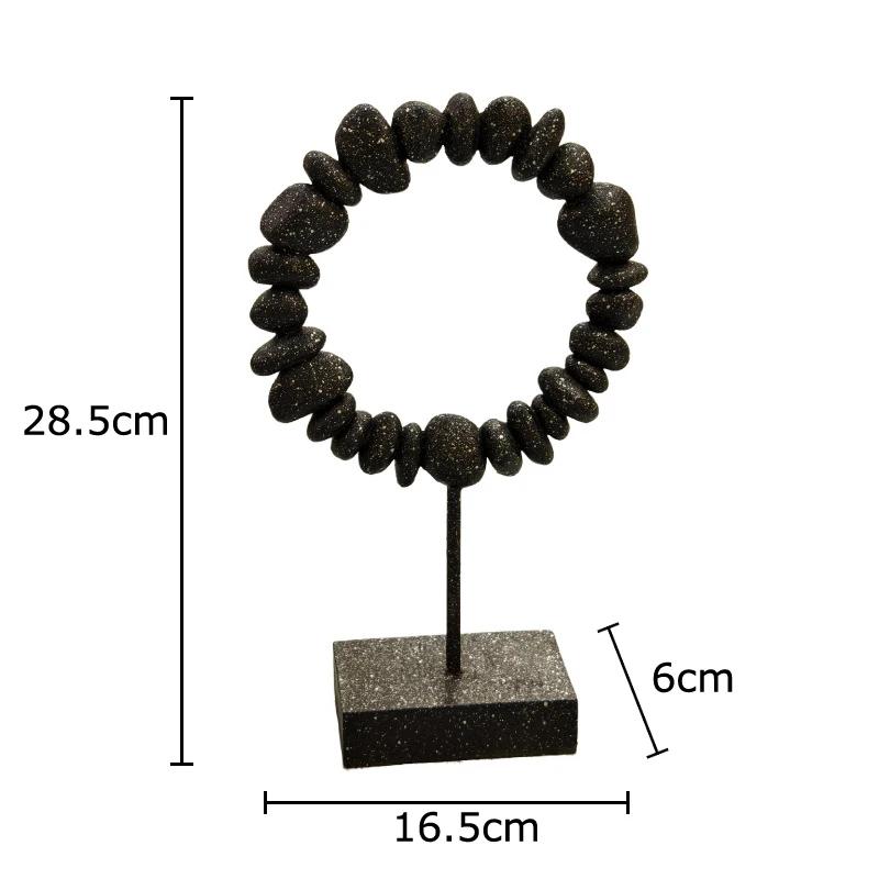 

Stone Stacking Artwork Landscape Desk Decoration Multiple Styles Stone Ornaments Creative Resin Sculpture Room Aesthetic Decor