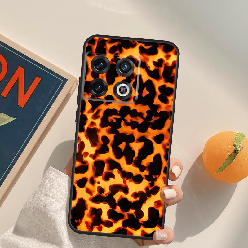 Vintage Tortoise Shell Case For OnePlus 15 13 12 11 13R 12R 10T 8T 13T OnePlus Nord 5 CE 3 2 4 Lite N20 N30 Cover