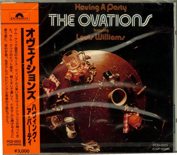 

CD OVATIONS, LOUIS WILLIAMS - Having A Party PCD1203 P-Vine Japan Soul/Funk Used