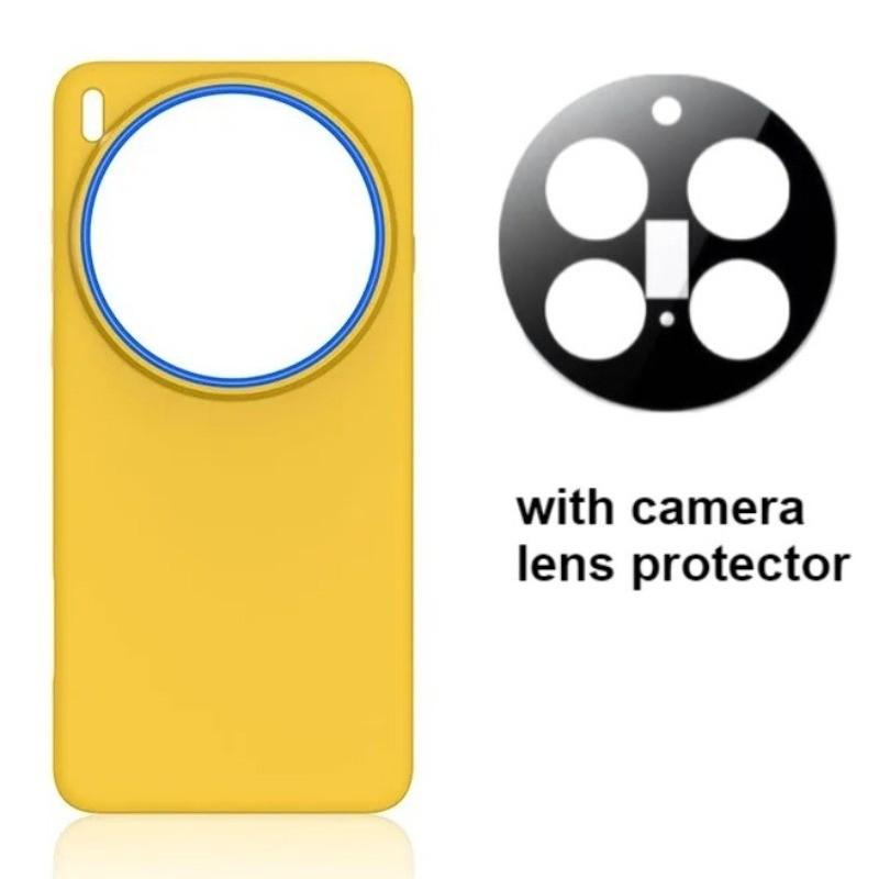 

Magnetic Attraction PC Plastic Hard Shell Phone Case for Vivo X200 Ultra X200S X200 Pro Mini Matte Skin Cover w/ Lens Protector Case & Camera Protector&vivo X200 Pro mini