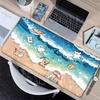 Kawaii Vonal Kutyás Egérpad Nagy Játékos PC Számítógép Játékos Billentyűzet Zárt Szélű Szőnyegek Puha Gumi Szőnyegek Csúszásmentes Szőnyeg Ingyenes Szállítás