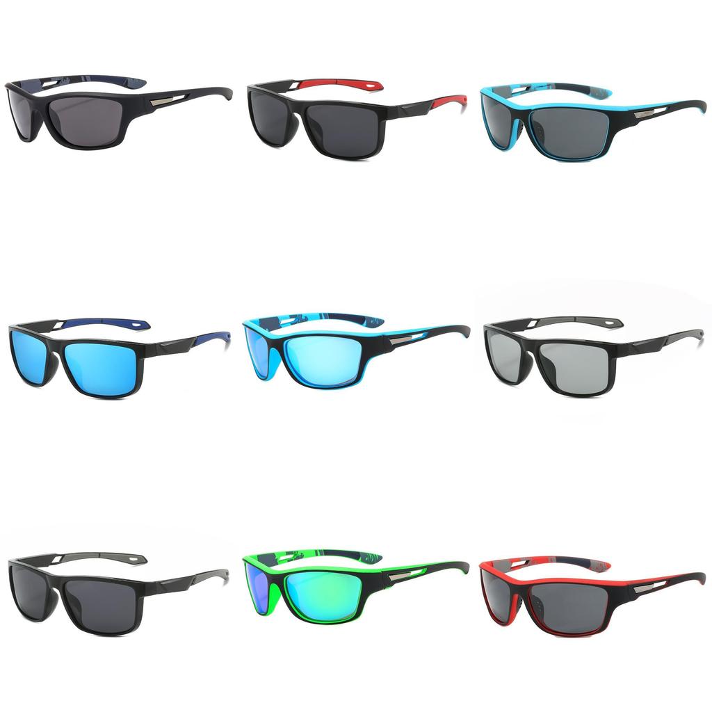 Outdoor Sports Sunglasses Men Uv400 Polarized With Pc Lenses For Travel And Party