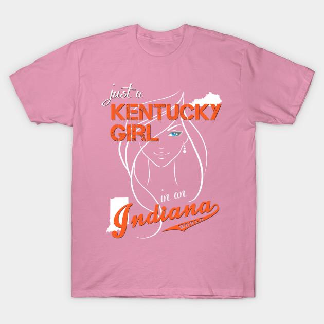 T Shirt Women Kentucky Indiana Harajuku Print Kawaii Tshirt Summer Short Sleeve Female T-Shirt Top Tee