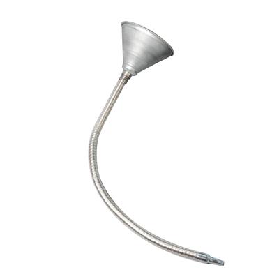 Pâlnie de metal Flexibil de 24,8" Furtun lung Mașină Camion Pâlnie de amorsare pentru umplere lichidă și ulei