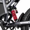 Bicicletta Elettrica Fuoristrada Shengmilo S900 Motore 1500W 20" Full Sospensioni Bicicletta Elettrica per Adulti 48V 30Ah Freni a Doppio Disco Carico Massimo 150Kg