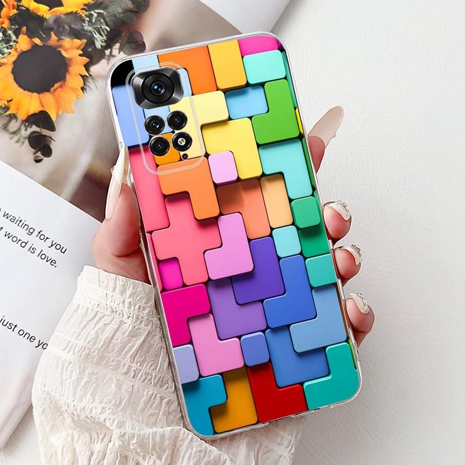 

For Xiaomi Redmi Note 11 Case Note 11S 4G Cool Lion Tiger Pattern Cover Soft Silicone Phone Case For Redmi Note 11 Pro Plus Bags Redmi Note 11
