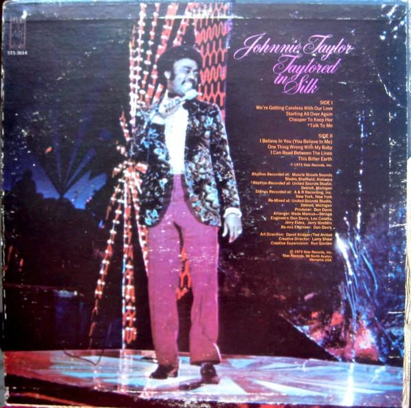 

LP Record JOHNNIE TAYLOR - Taylored In Silk STS3014 STAX 1973 US Soul/Funk Used