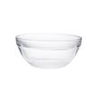 Heat-Resistant Transparent Glass Serving Bowl