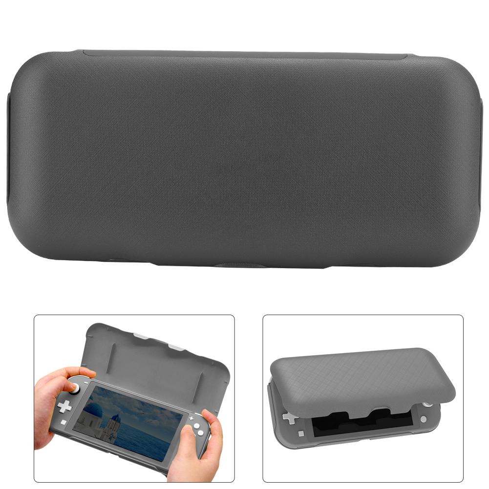 Game Machine Dustproof Drop Resistant Protective Cover Handheld Console Protection Shell for SwitchDark Gray