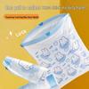 Blue Heart Rabbit Cartoon Drawstring Garbage Bags - Kitchen-Friendly, Portable, Thickened Design