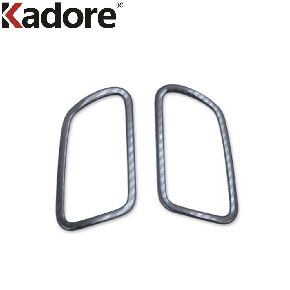 For Kia Cerato Forte K3    Carbon Fiber Car Front Side Air Condition Vent Outlet Cover Trim Interior Accessories