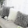 Soft Fur Plush Cushion Cover Home Decor Pillow Covers Living Room Bedroom Sofa Decorative pillowcase 45x45cm shaggy fluffy cover