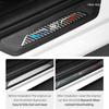 For BMW F30 F35 F34 Series 3 GT Carbon Fiber Car Door Sills Anti-Scuff Stickers Threshold Trim Strips Welcome Pedal Accessories NM5
