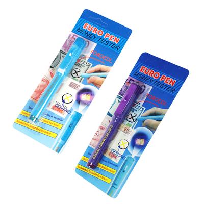 Para Kontrol Cihazı Test Kalemi Graffiti Kalem Mini Mürekkep Para Dedektörü Sahte Banknot Dedektörü UV LED'li Sahte Banknot Kontrol Cihazı