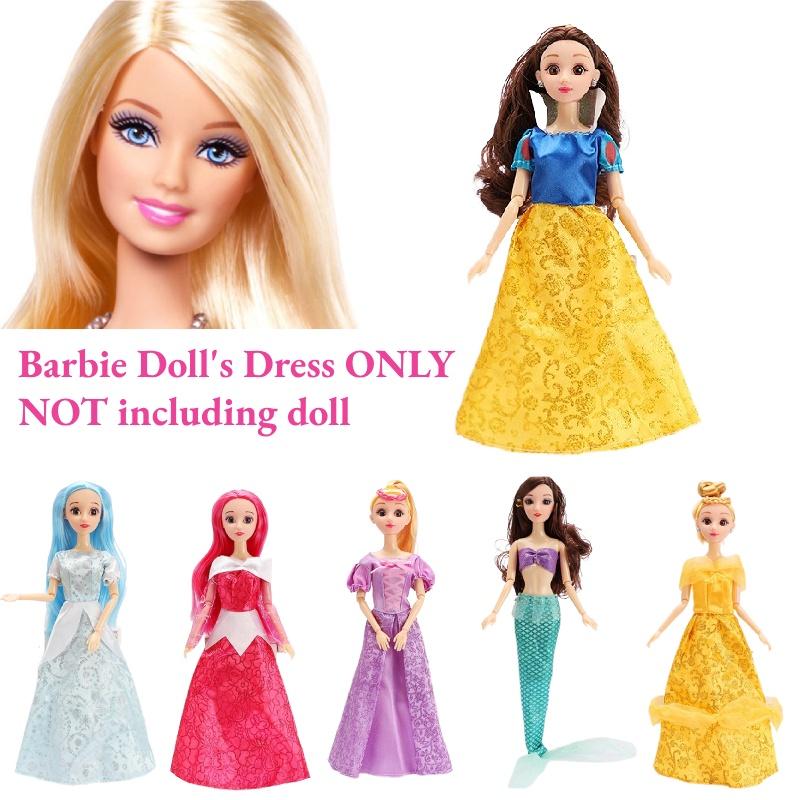 Meisiyan Girls' Doll Dress-up Accessories Wholesale Princess Dresses For Dolls