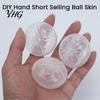 Calming Fidget Toys DIY Dumpling Squeeze Toy Skin, Fillable Empty Ball Skin with Bun Shape Stress Stopper, Anxiety Relief Simulated Making Supplies