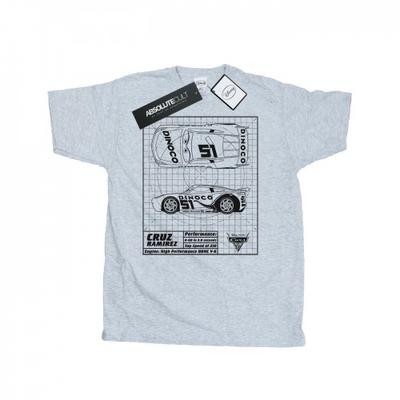 Mens Cars Cruz Ramirez Blueprint T-Shirt