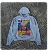 New zipper sweater JAIL FOR girls print hooded cardigan top jacket hot-selling batch