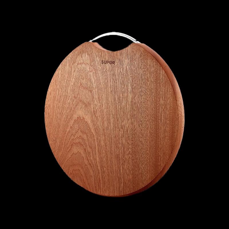 Supor Solid Ebony Wood Round Chopping Board